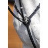 Collier de chasse avec martingale LeMieux - Noir / argent
