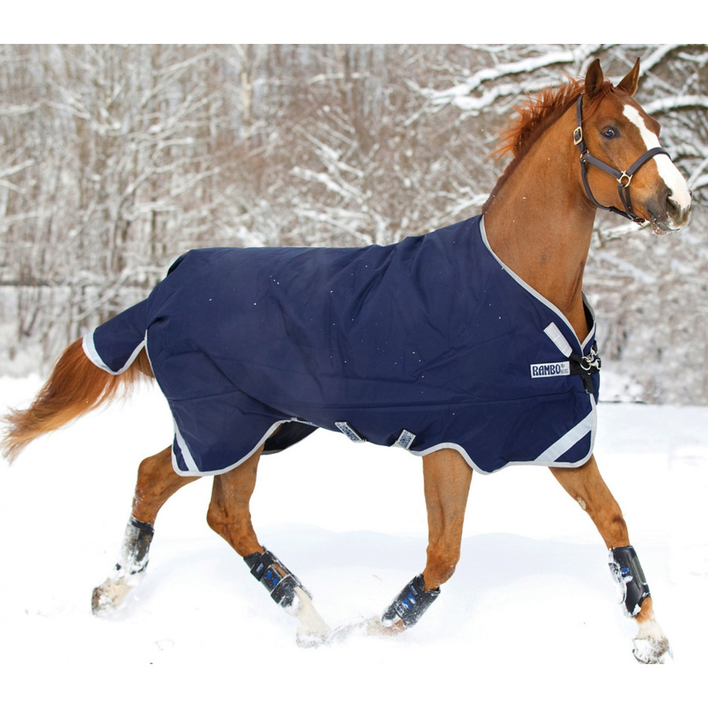 Couverture D'écurie Légère Rambo Horseware 75" (bleu) - Occasion En Bon état