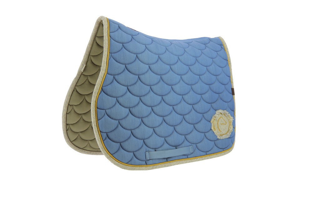 Zadeldek Equithème Denim Lichtblauw