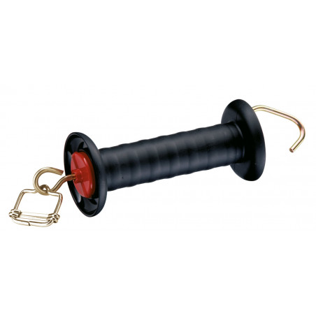 Poignée de barrière avec raccord pour ruban AKO