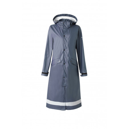 Imperméable Horze Hazel femme long à fentes