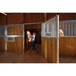 Façade ouvrante bois La Gée Pin du Nord / Col de cygne