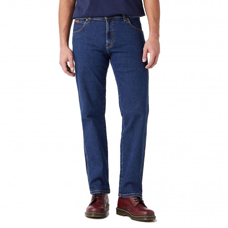 Wrangler Texas stretch donkere herenjeans