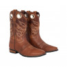 Bottes western Pro-tech style California - Marron / chocolat