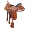 Selle western reining Pool's manteau large 2010 - Marron foncé