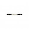Gourmette double en nylon Lakota - Noir