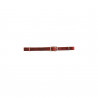 Leren armband Lakota - Bruin