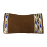 Western zadeldek Pool's Star-pro van wol 38 x 34 cm - RN5-LTB