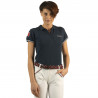 Polo femme France Collection Flags & Cup - Bleu marine