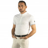 Polo homme Bankso manches courtes Flags & Cup - Blanc
