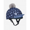 Mini LeMieux toque voor helm - Indigo