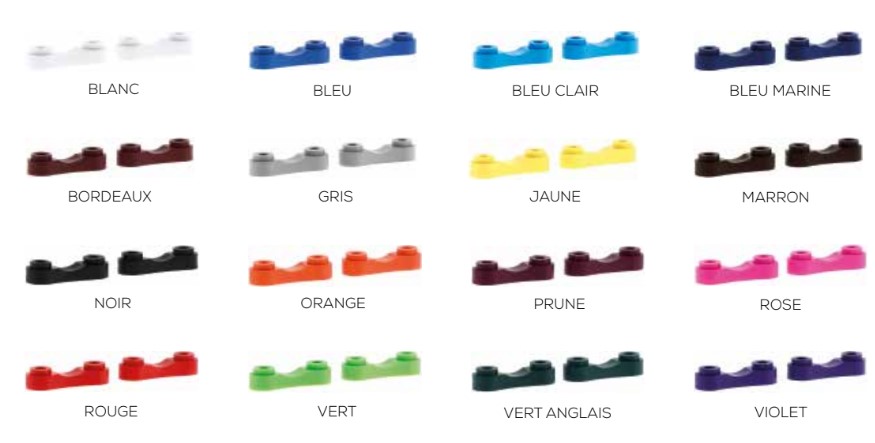Couleur élastomère étriers Flex On