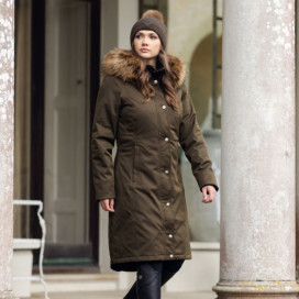 Manteau long équitation