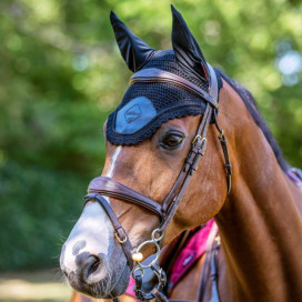 Bonnet cheval noir