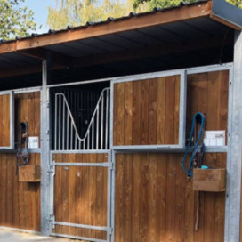 Porte de box cheval