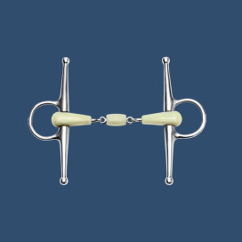 Mors résine double brisure