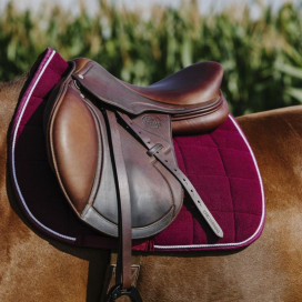 Tapis de selle bordeaux