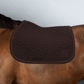 Tapis de selle marron