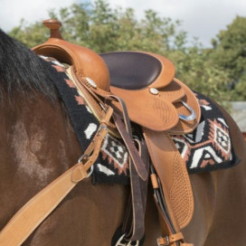 Tapis de selle western