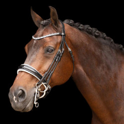 Brida Imperial Riding Olympia Zwart / wit