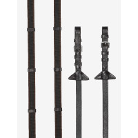 Continental LeMieux teugels van rubber Bruin / zilver