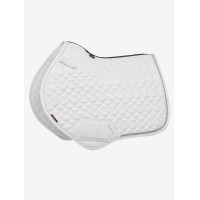 LeMieux Crystal Suede Close Contact Zadeldek Wit