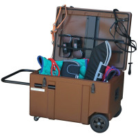 Malle Roulante pour Trotteurs Marron Malle Roulante pour Trotteurs Marron