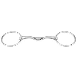 Sprenger Satinox dubbel gebroken bit met 2 ringen Sprenger Satinox dubbel gebroken bit met 2 ringen