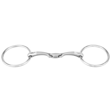 Sprenger Satinox dubbel gebroken bit met 2 ringen Sprenger Satinox dubbel gebroken bit met 2 ringen