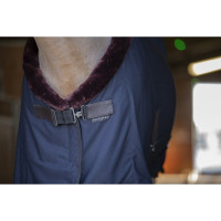 Droogdeken Equithème Teddy Noir / marron