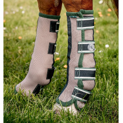 Guêtres anti-mouches Horseware Beige / vert