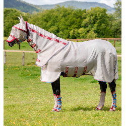 Vliegendeken Horseware Rambo Protector met schijf