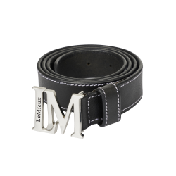 Ceinture monogramme LeMieux Noir