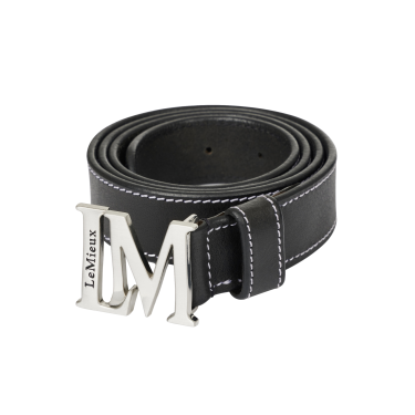 Ceinture monogramme LeMieux Noir