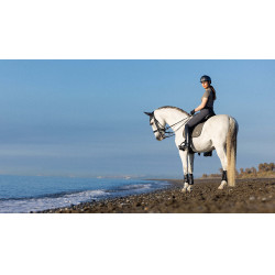 Tapis de selle LeMieux Earth Dressage Square Moss Marron Tapis de selle LeMieux Earth Dressage Square Moss Marron