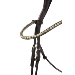 Bridon anatomique Horze Lockhart Marron café