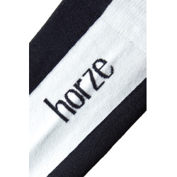 Chaussettes Horze de bottes bicolores Marine foncé Bleu Chaussettes Horze de bottes bicolores Marine foncé Bleu