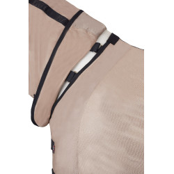 Couverture anti-mouches B Vertigo Delux avec couvre-cou amovible et protection UV Biscuit au gingembre Beige Couverture anti-mouches B Vertigo Delux avec couvre-cou amovible et protection UV Biscuit au gingembre Beige