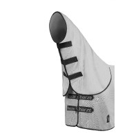 Vliegendeken Horze Paso Fino met afneembare hals en UV-bescherming Titaan grijs Vliegendeken Horze Paso Fino met afneembare hals en UV-bescherming Titaan grijs