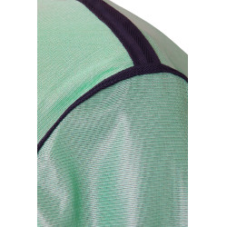Couverture anti-mouches Horze Paso Fino avec couvre-cou amovible et protection UV Vert ruisseau Couverture anti-mouches Horze Paso Fino avec couvre-cou amovible et protection UV Vert ruisseau