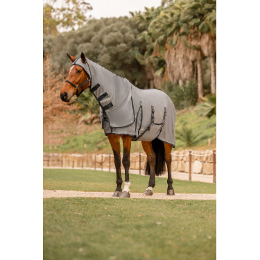 Vliegendeken Horze Paso Fino met halsstuk en UV-bescherming Vliegendeken Horze Paso Fino met halsstuk en UV-bescherming