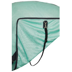 Couverture anti-mouches Horze Paso Fino avec couvre-cou et protection UV Vert ruisseau