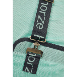Couverture anti-mouches Horze Paso Fino avec couvre-cou et protection UV Vert ruisseau