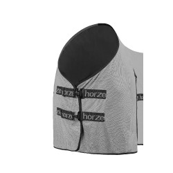 Couverture anti-mouches Horze Paso Fino avec protection UV Gris titane Couverture anti-mouches Horze Paso Fino avec protection UV Gris titane