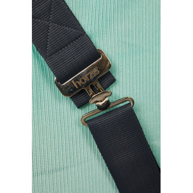 Couverture anti-mouches Horze Paso Fino avec protection UV Vert ruisseau