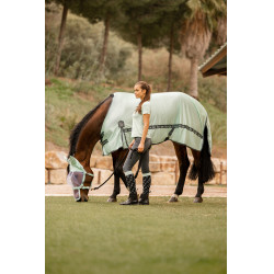 Vliegendeken Horze Paso Fino met UV-bescherming Groene beek