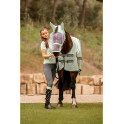 Vliegendeken Horze Paso Fino met UV-bescherming Groene beek