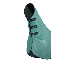 Couverture anti-mouches pour monter à cheval Horze Paso Fino avec couvre-cou amovible et protection UV Gris titane Couverture anti-mouches pour monter à cheval Horze Paso Fino avec couvre-cou amovible et protection UV Gris titane