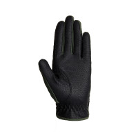 Rijhandschoenen B Vertigo Laia dames met bedrukt logo Smaragdgroen Rijhandschoenen B Vertigo Laia dames met bedrukt logo Smaragdgroen