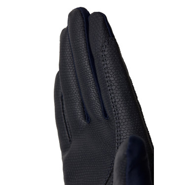 Gants d'équitation B Vertigo Laia femme avec logo imprimé Marine foncé Gants d'équitation B Vertigo Laia femme avec logo imprimé Marine foncé